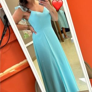 Azazie Caribbean Everett size A8